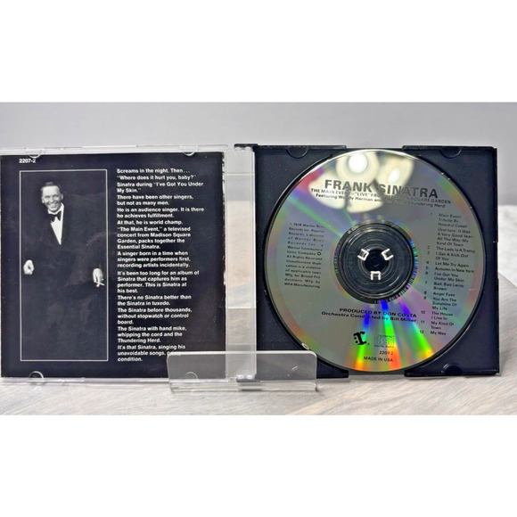 Frank Sinatra "The Main Event Live" 1974 - Picture 3 of 5